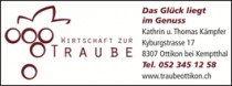Restaurant Wirtschaft zur Traube