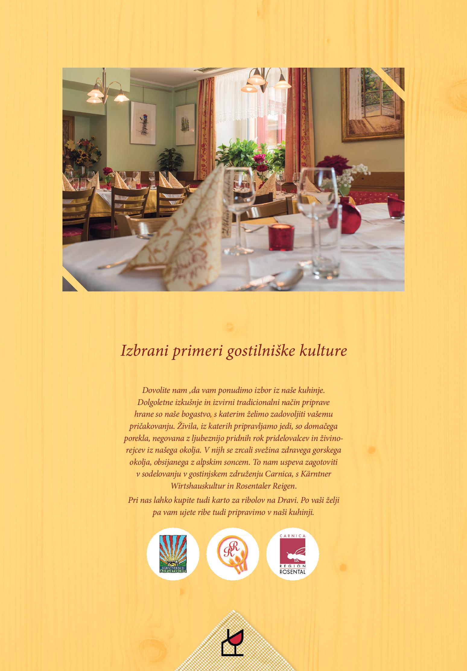 Speisekarte Gasthaus - Gostišče - Trattoria Ogris in Ludmannsdorf, Seite 13