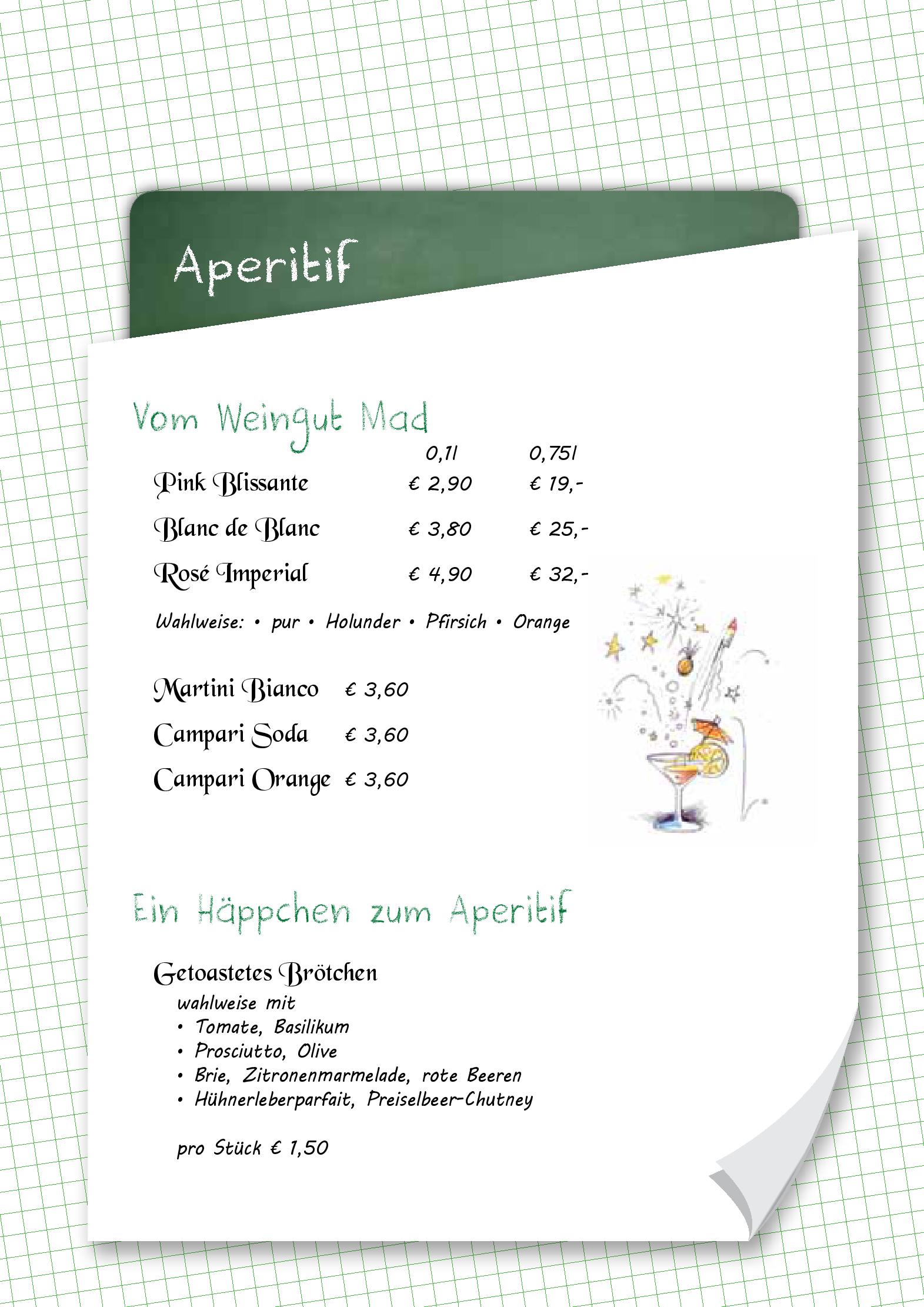 Speisekarte Zum Herztröpferl in Oggau, Seite 3