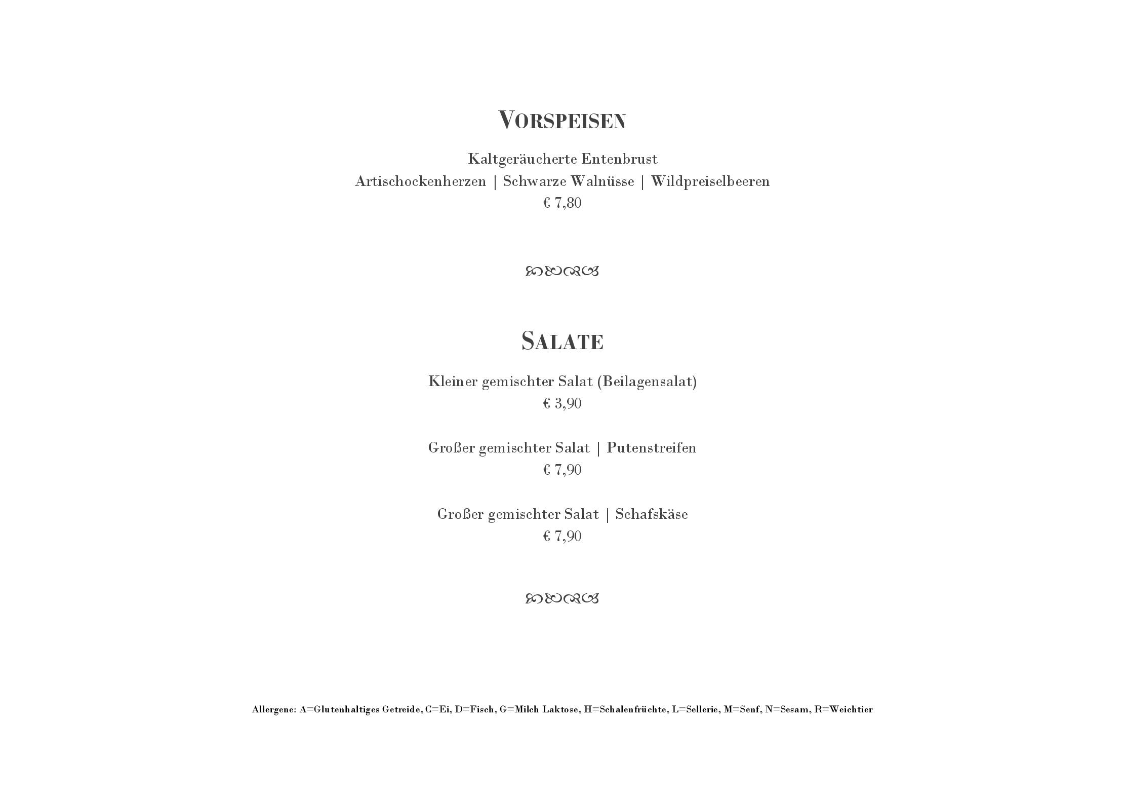 Speisekarte Kongress & TheaterHaus Bad Ischl in Bad Ischl, Seite 3