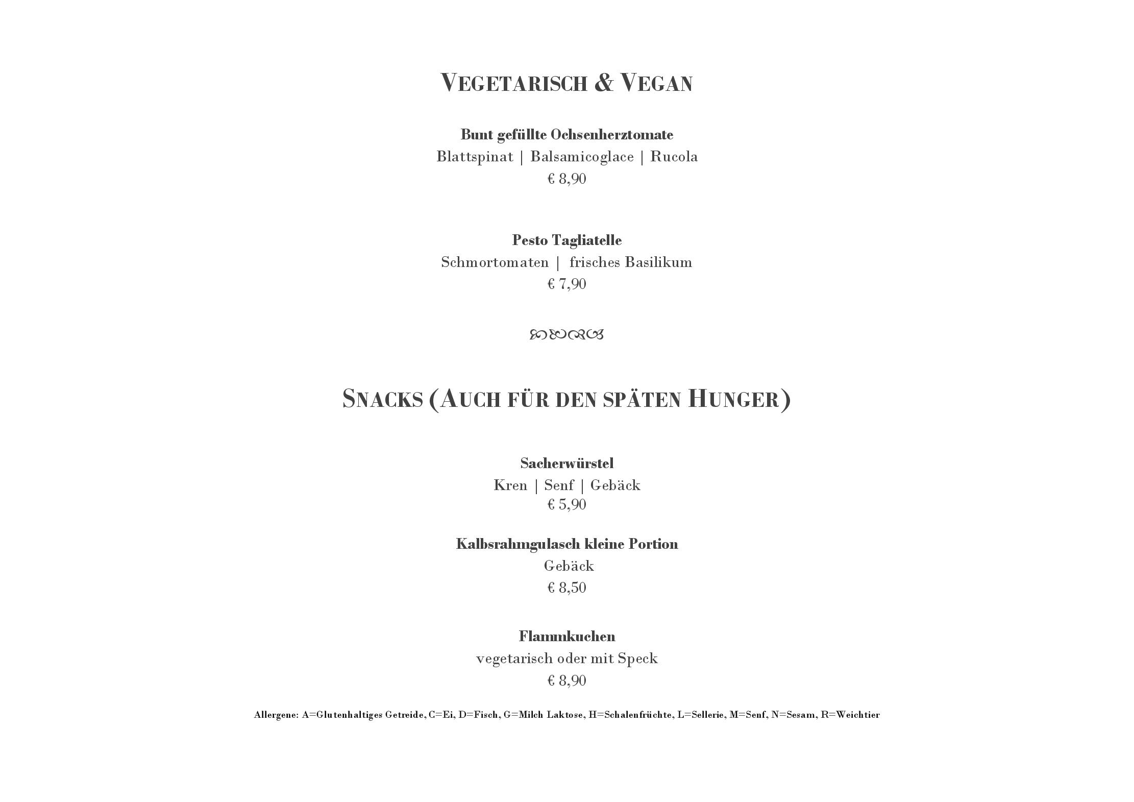 Speisekarte Kongress & TheaterHaus Bad Ischl in Bad Ischl, Seite 6