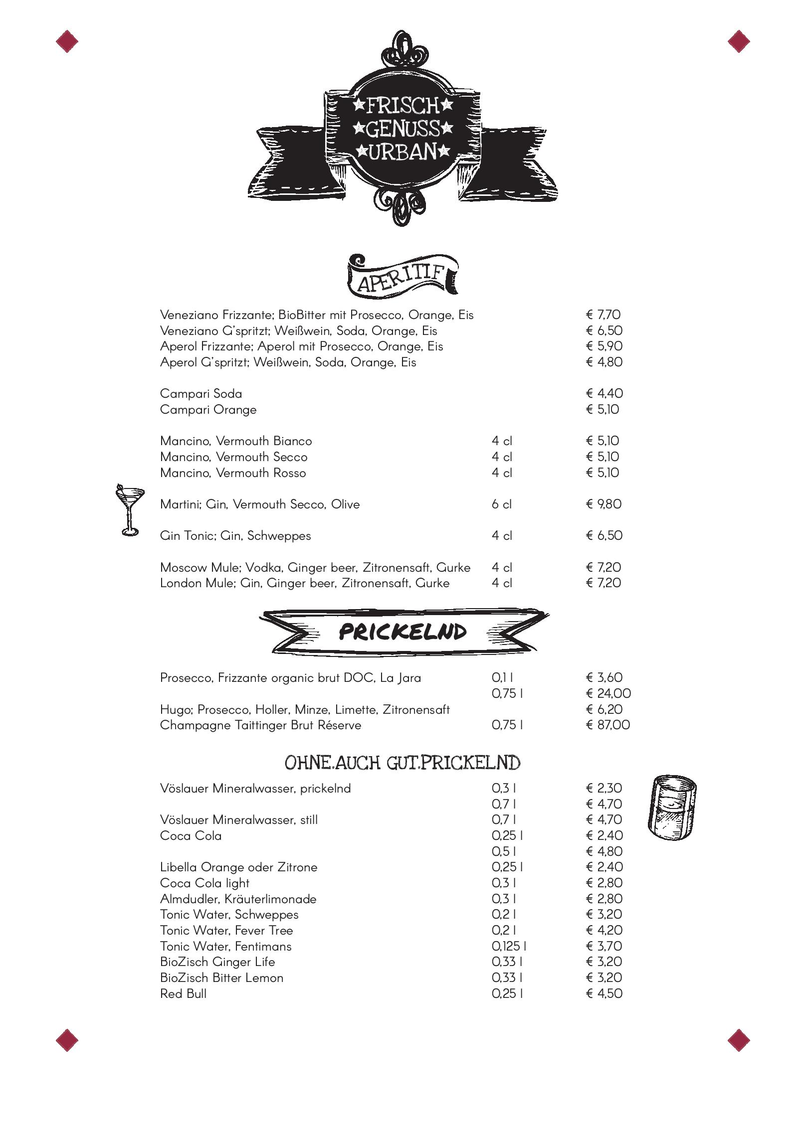 Speisekarte Hotel Wirtshaus Post in St. Johann in Tirol, Seite 7