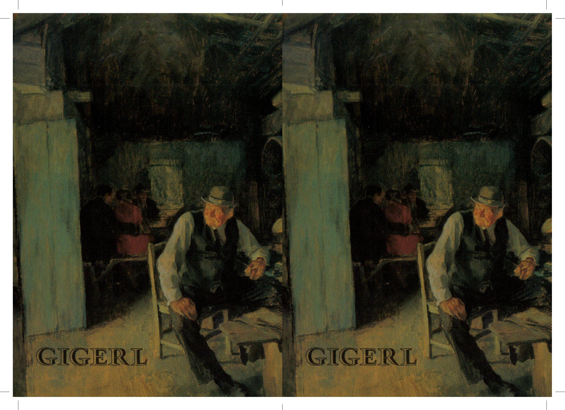 Speisekarte Gigerl - der Stadtheurige in Wien, Seite 1