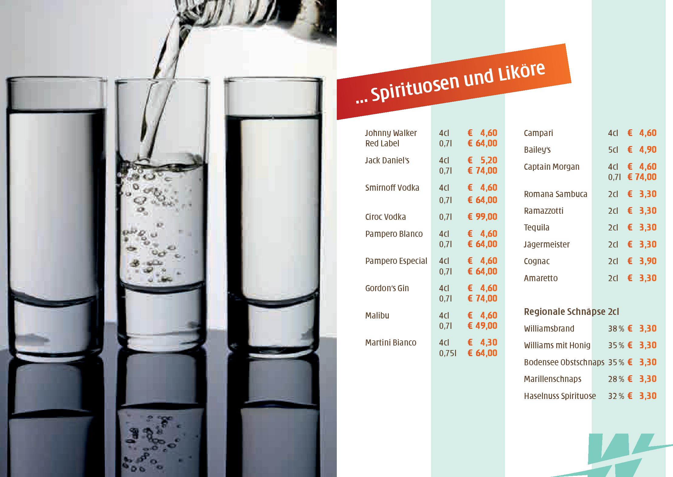 Speisekarte Funworld Betriebs GmbH in Hard, Seite 12