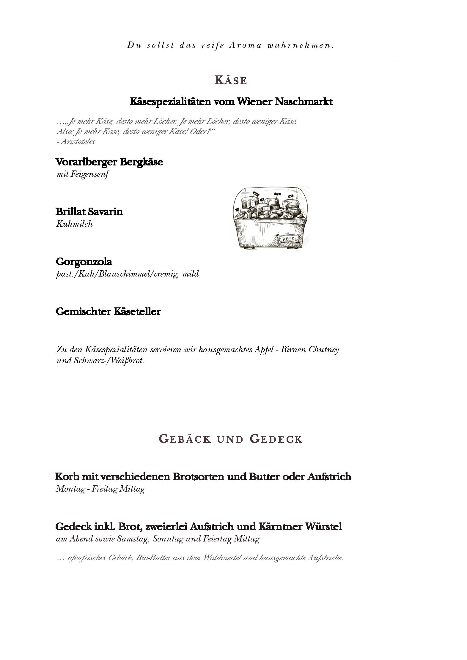 Speisekarte Pfarrplatz Gastronomiebetriebs GmbH in Wien, Seite 7