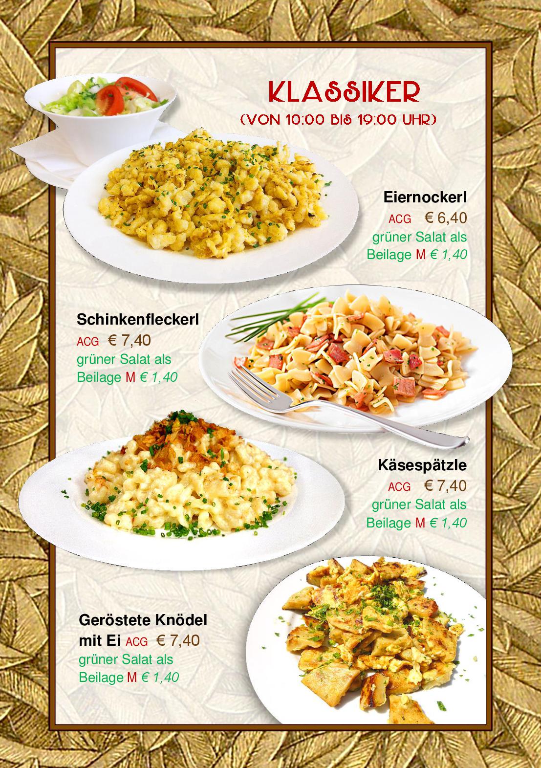 Speisekarte Stadler Cafe in Wiener Neustadt, Seite 11