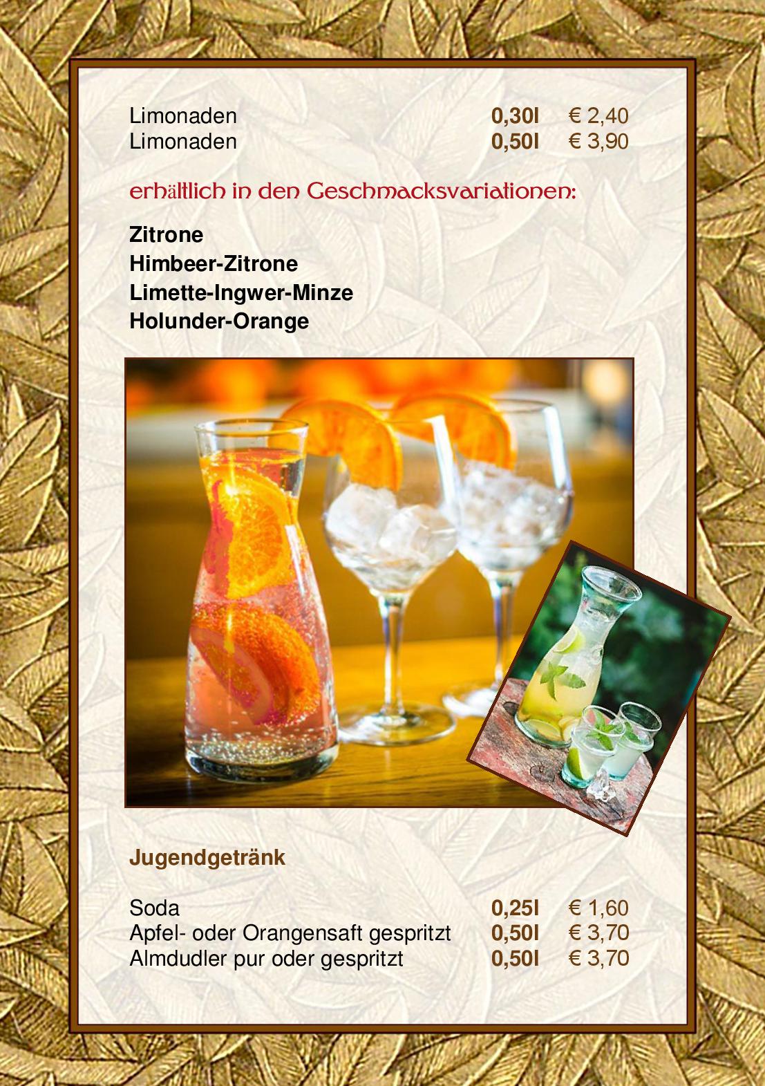 Speisekarte Stadler Cafe in Wiener Neustadt, Seite 17