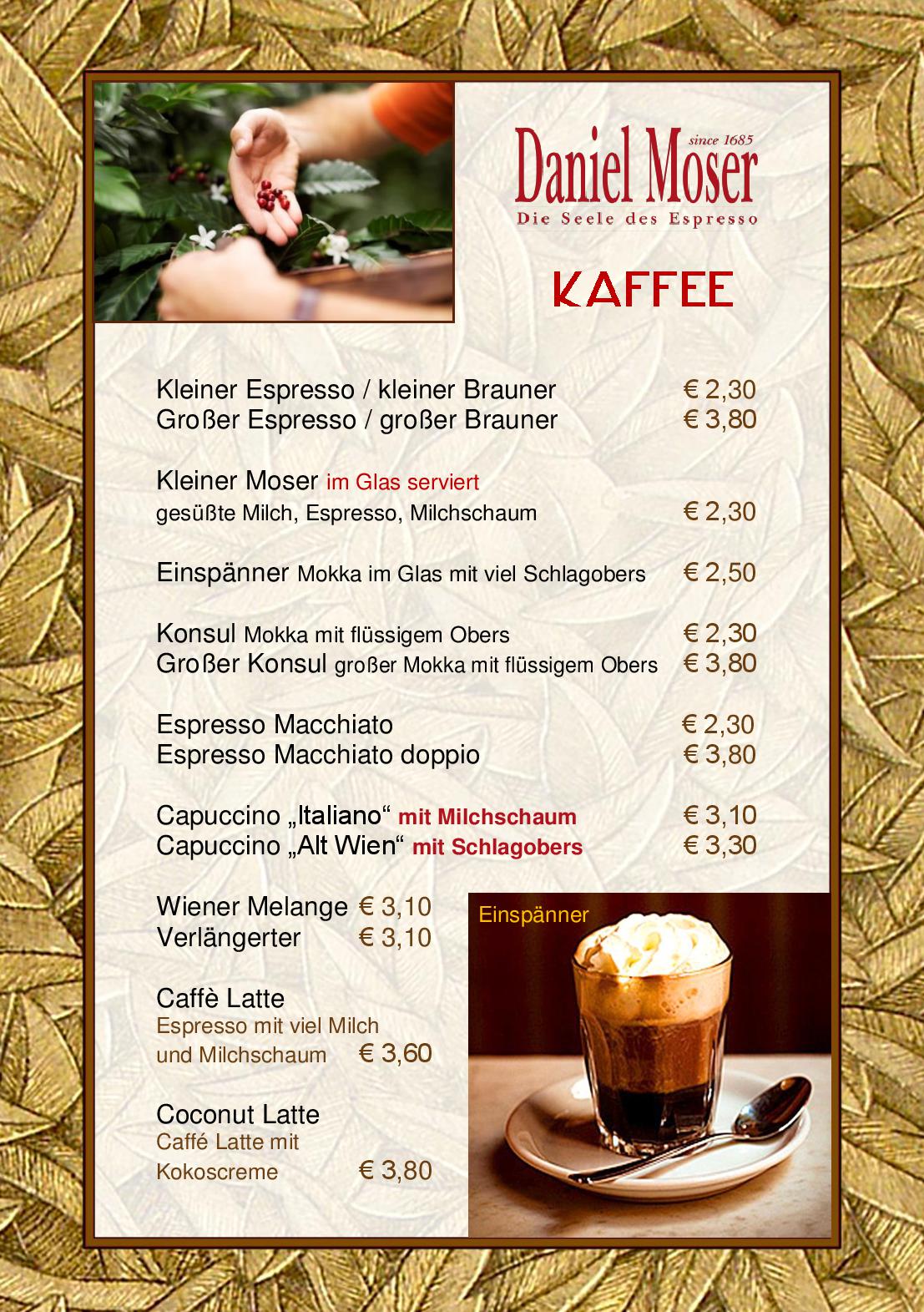 Speisekarte Stadler Cafe in Wiener Neustadt, Seite 18