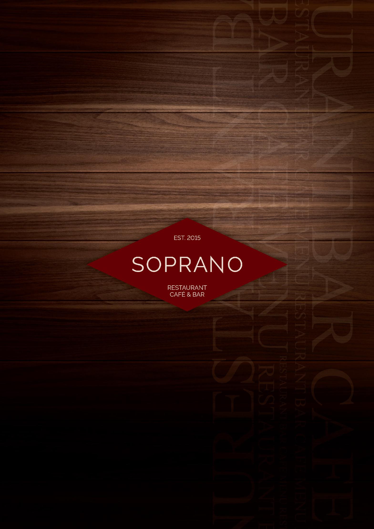 Speisekarte Soprano Wien in Wien, Seite 16