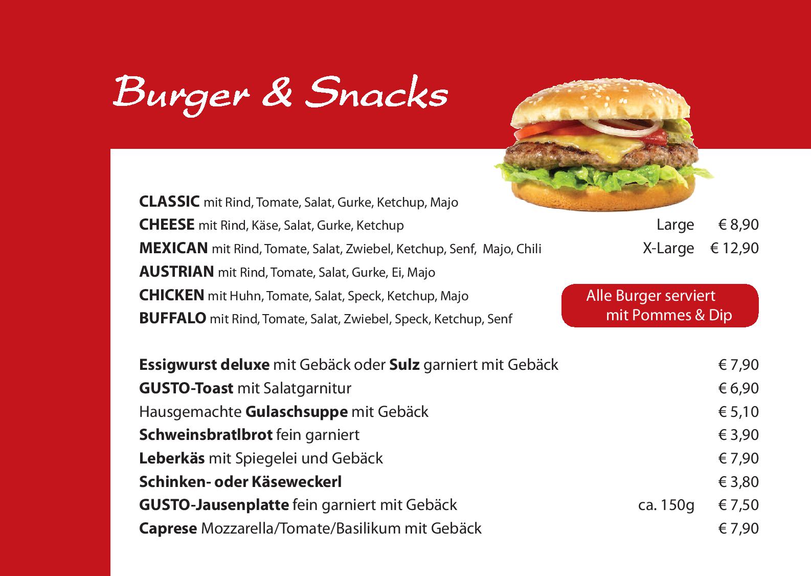 Speisekarte Gustobox in Seewalchen am Attersee, Seite 6