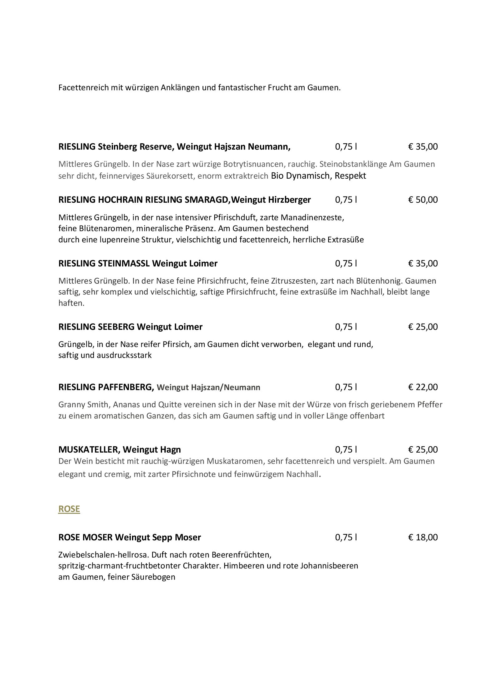 Speisekarte Universitätsbrauhaus in Wien, Seite 13