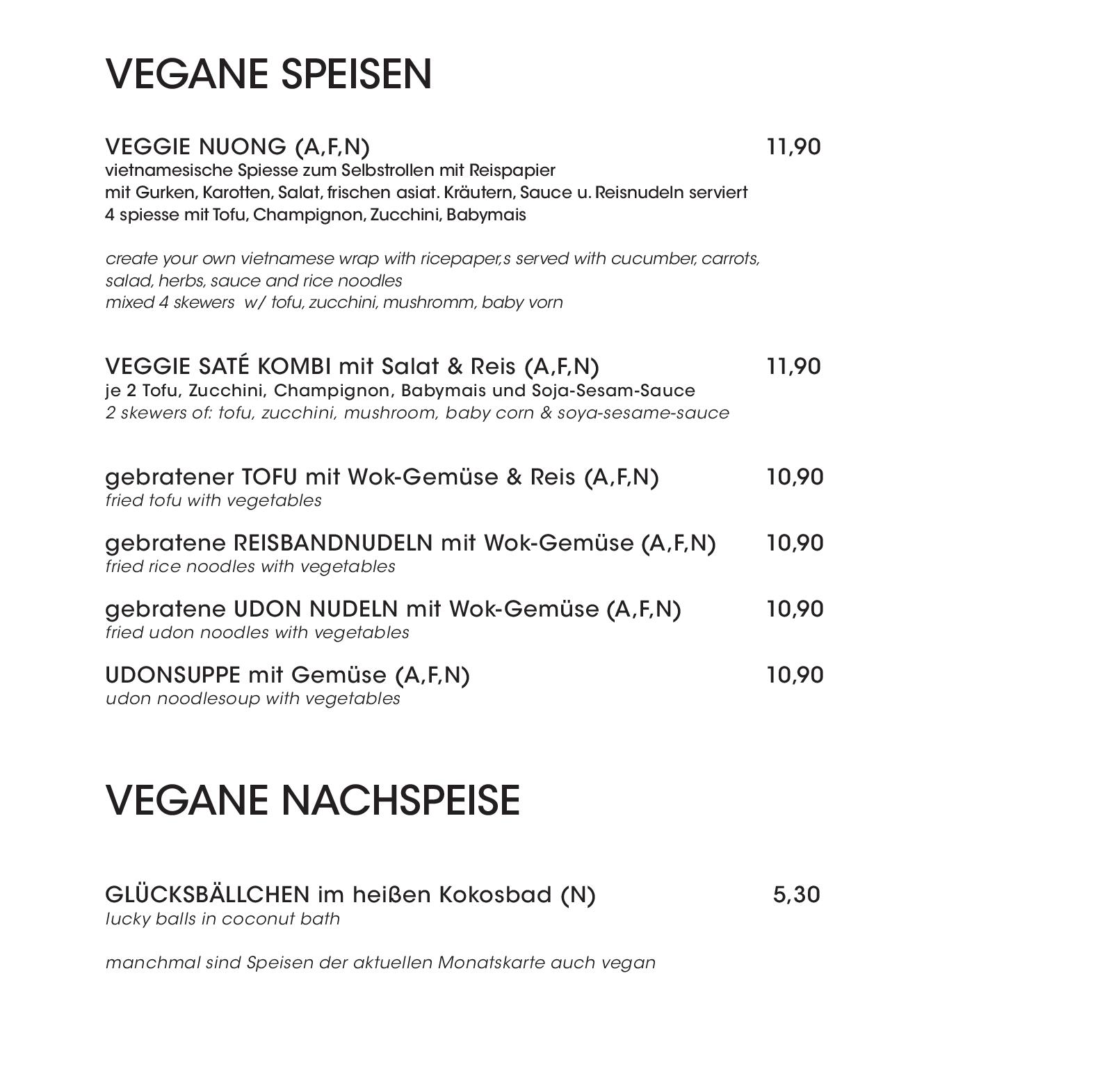 Speisekarte Shanghai Tan in Wien, Seite 31