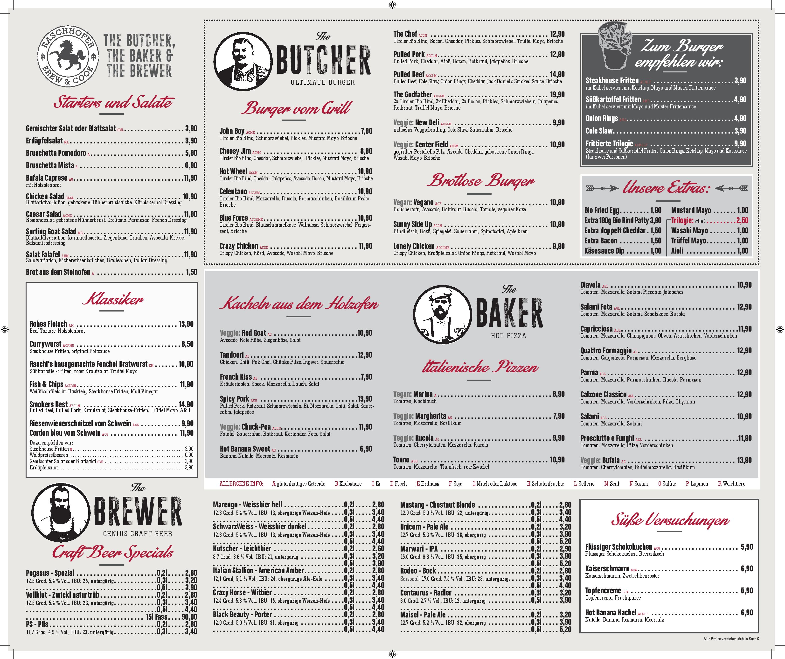 Speisekarte Soulkitchen Innsbruck in Innsbruck, Seite 3