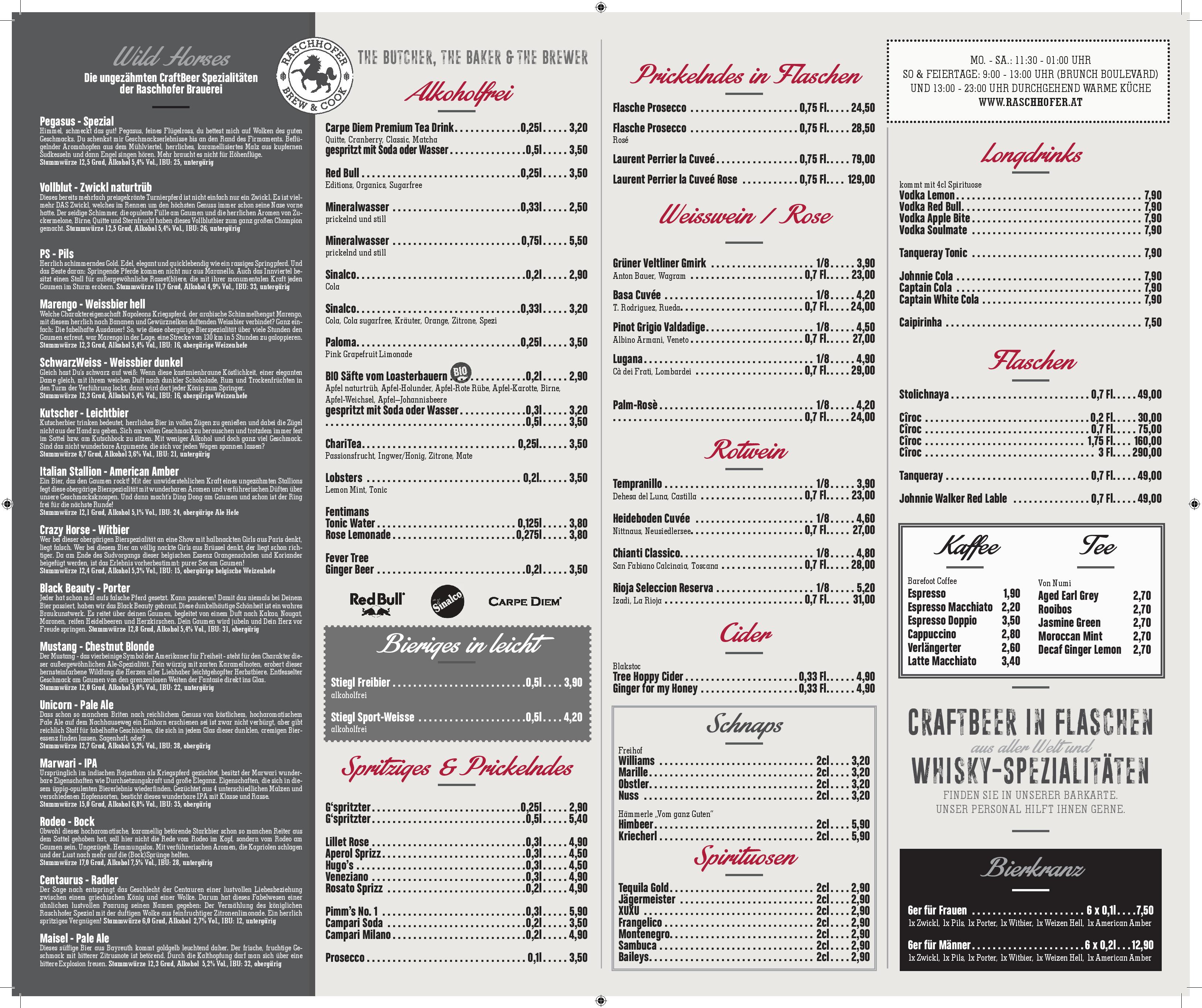Speisekarte Soulkitchen Innsbruck in Innsbruck, Seite 2