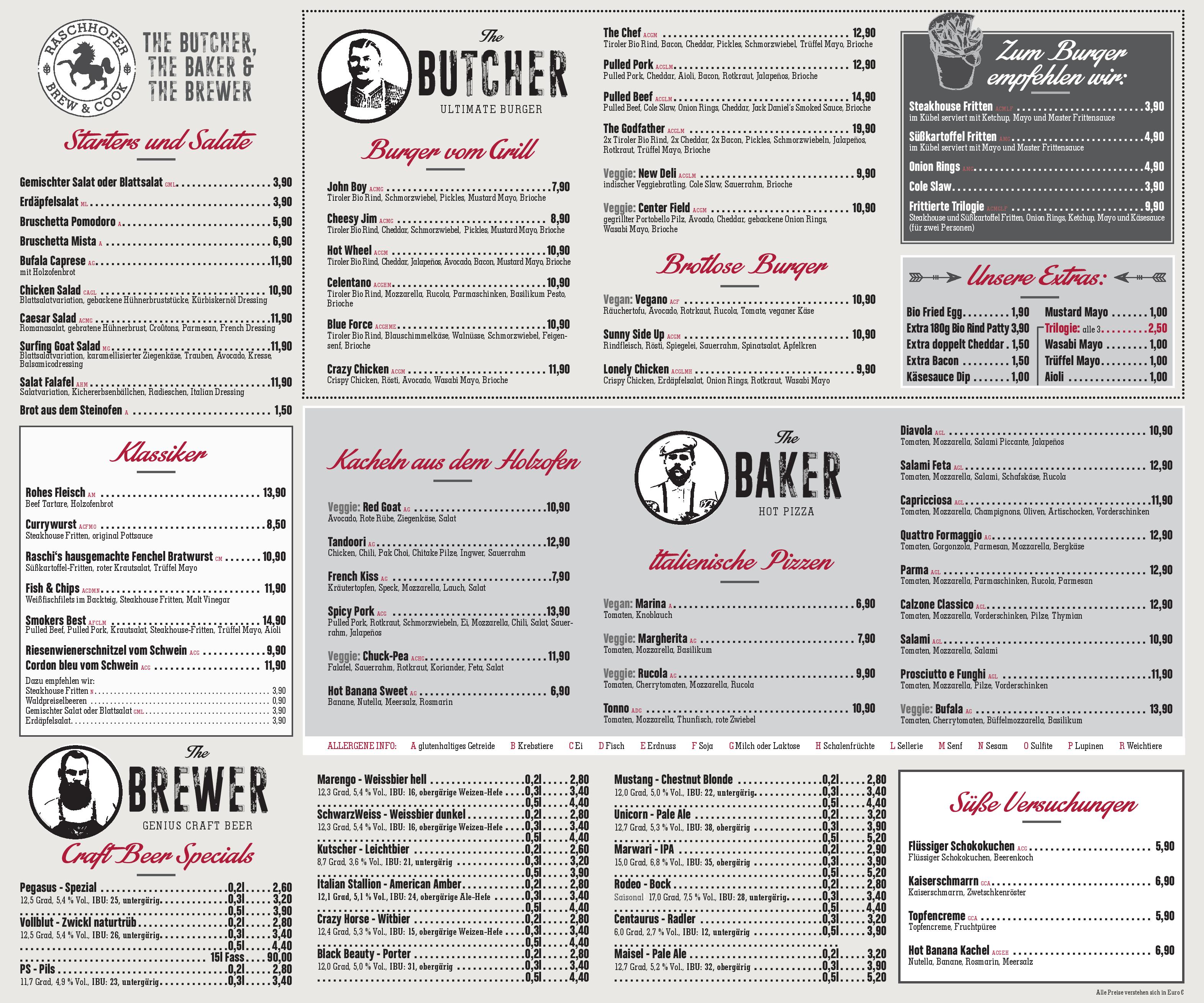 Speisekarte Soulkitchen Innsbruck in Innsbruck, Seite 5