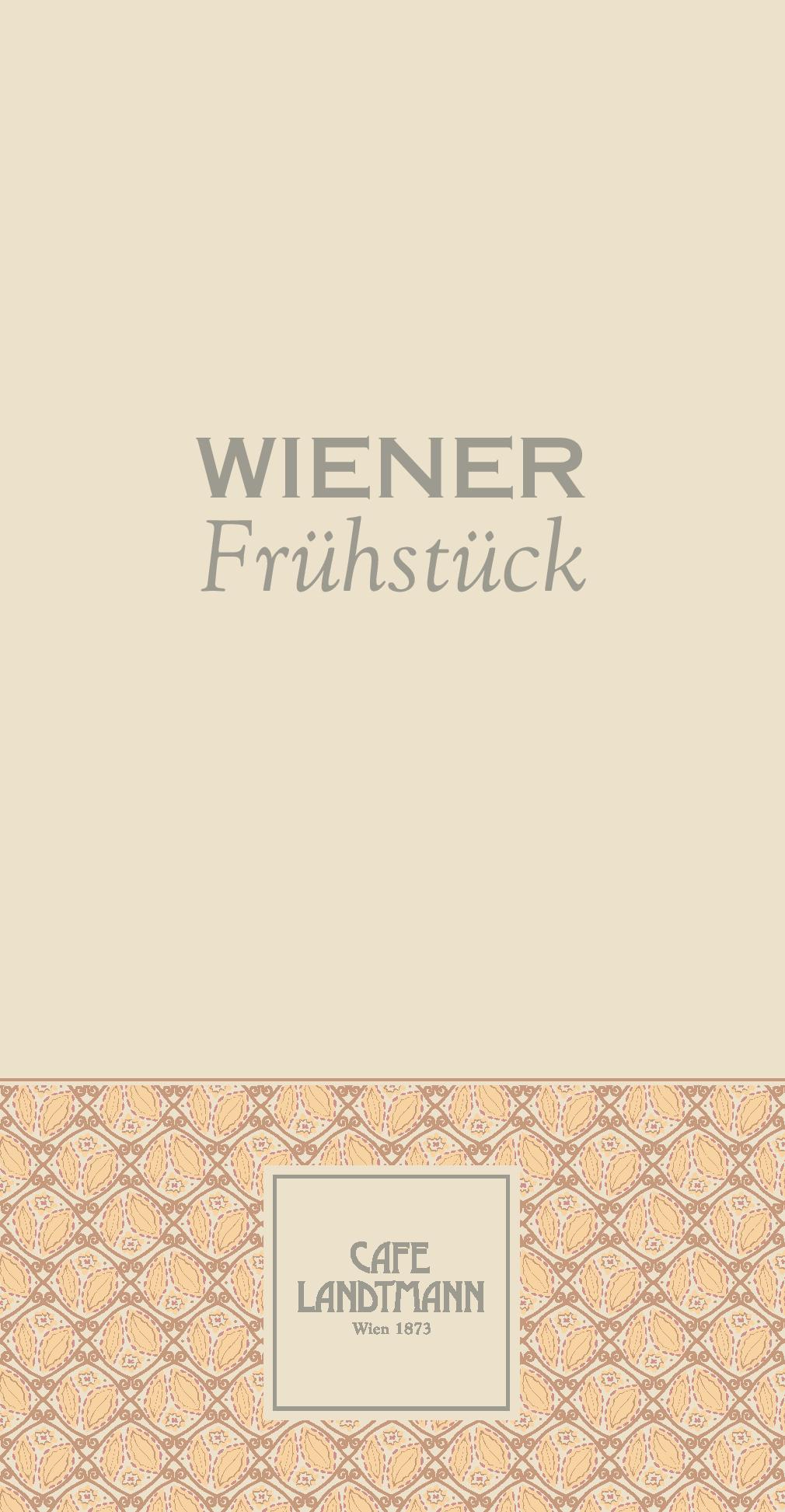 Speisekarte Café Landtmann in Wien, Seite 15