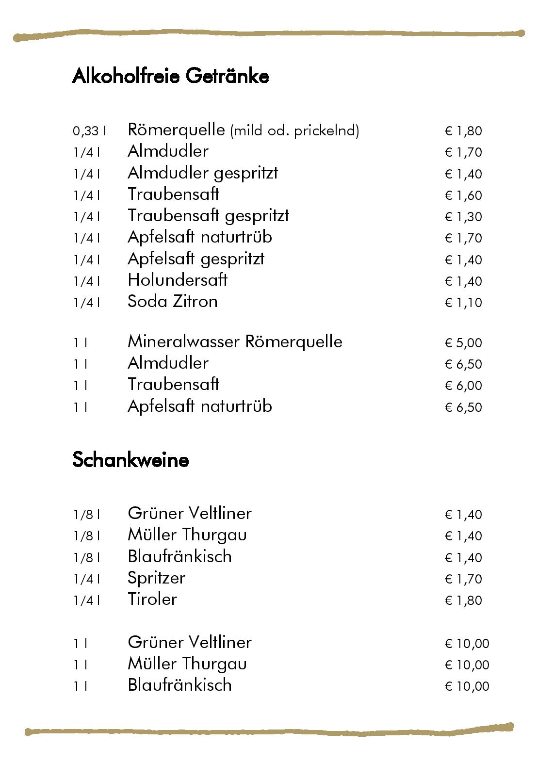 Speisekarte Weingut-Eberherr in Margarethen, Seite 14