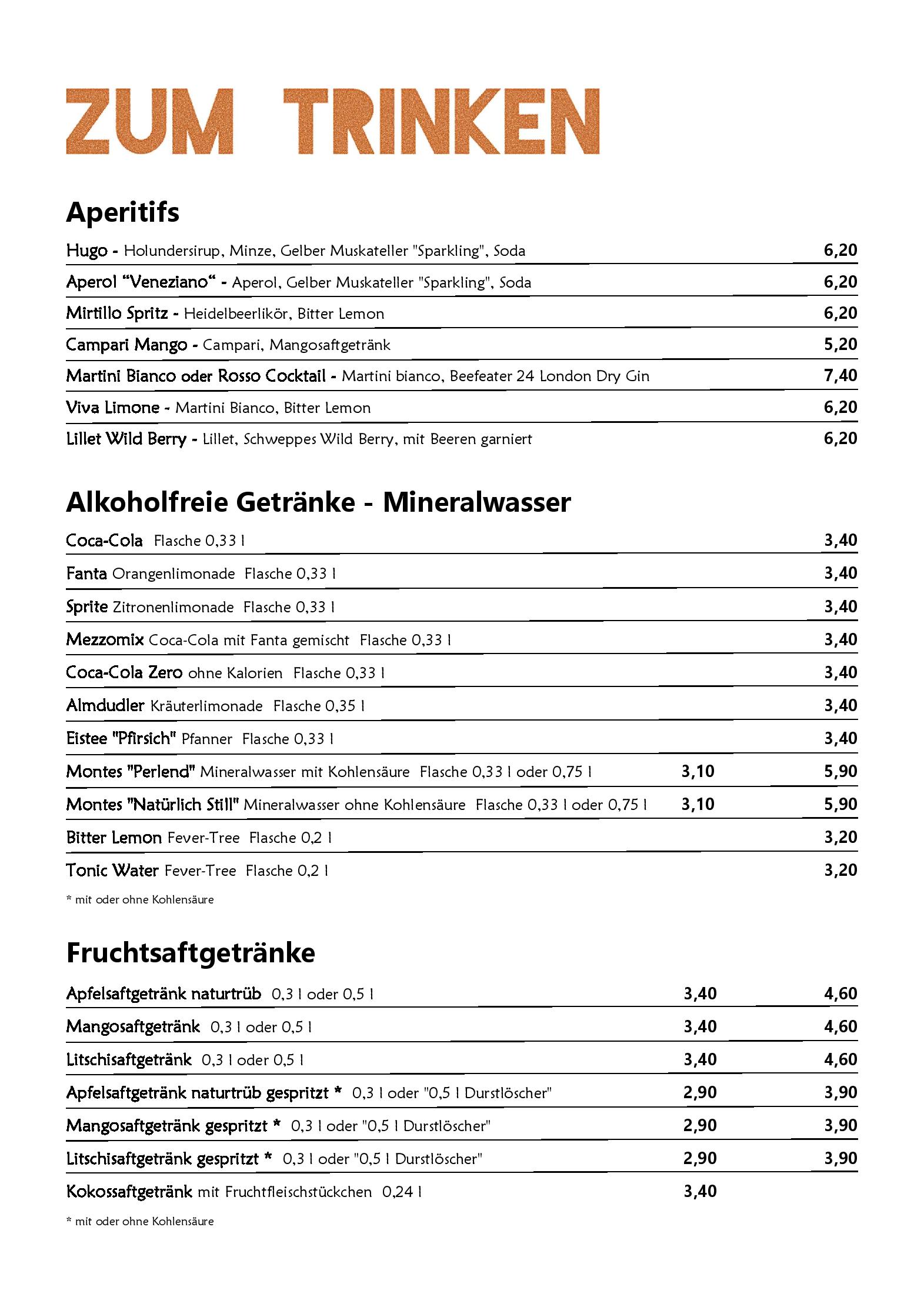 Speisekarte Thai Asien Haus in Feldkirch, Seite 11