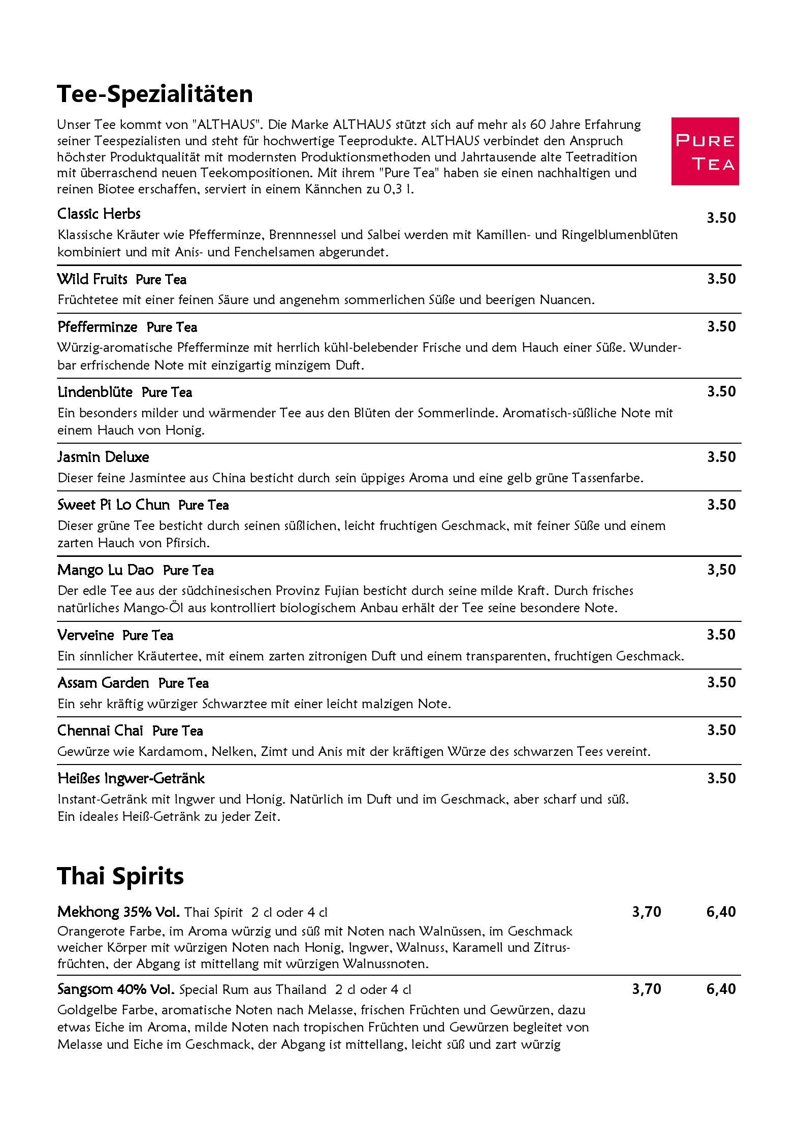 Speisekarte Thai Asien Haus in Feldkirch, Seite 17