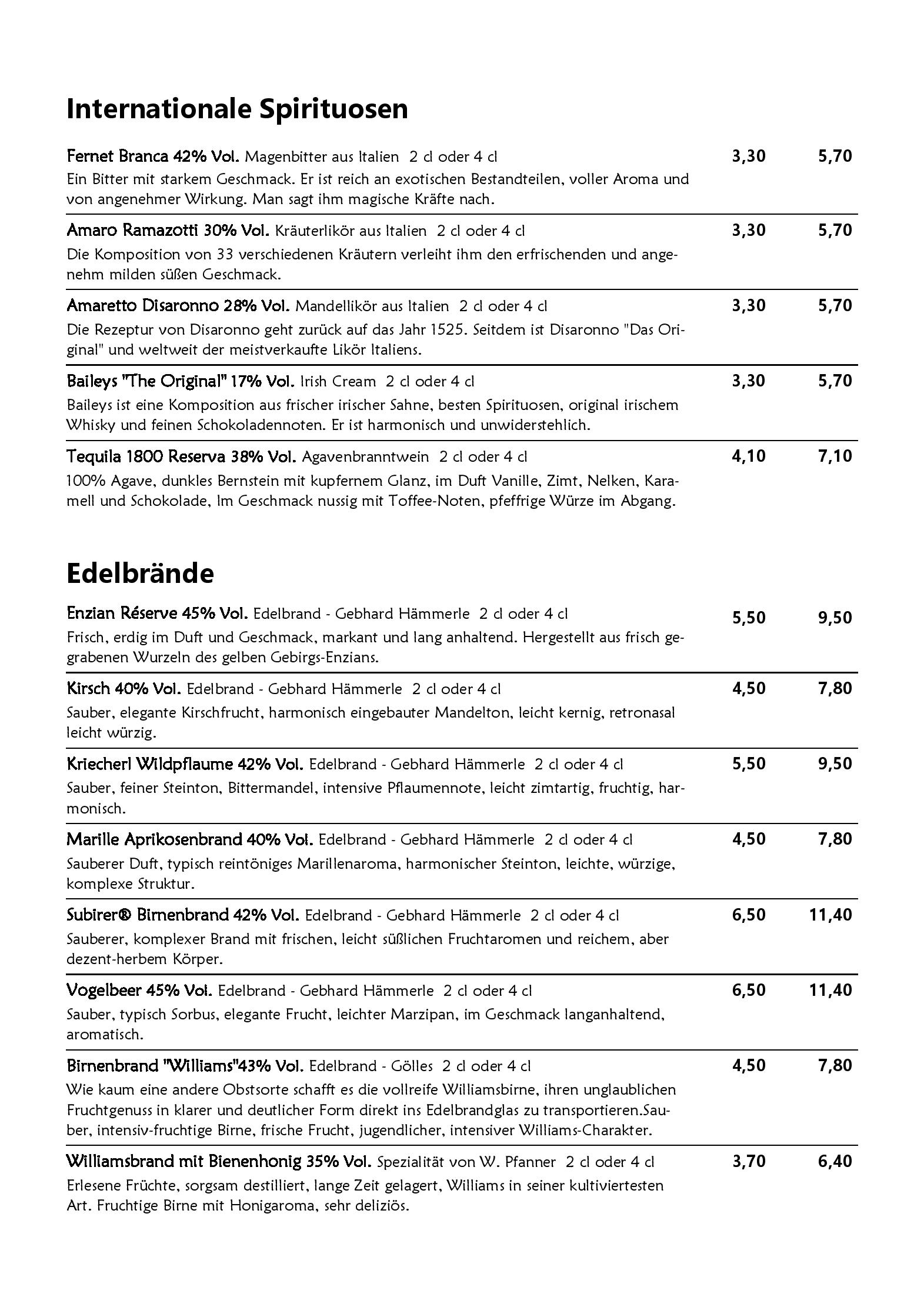 Speisekarte Thai Asien Haus in Feldkirch, Seite 18