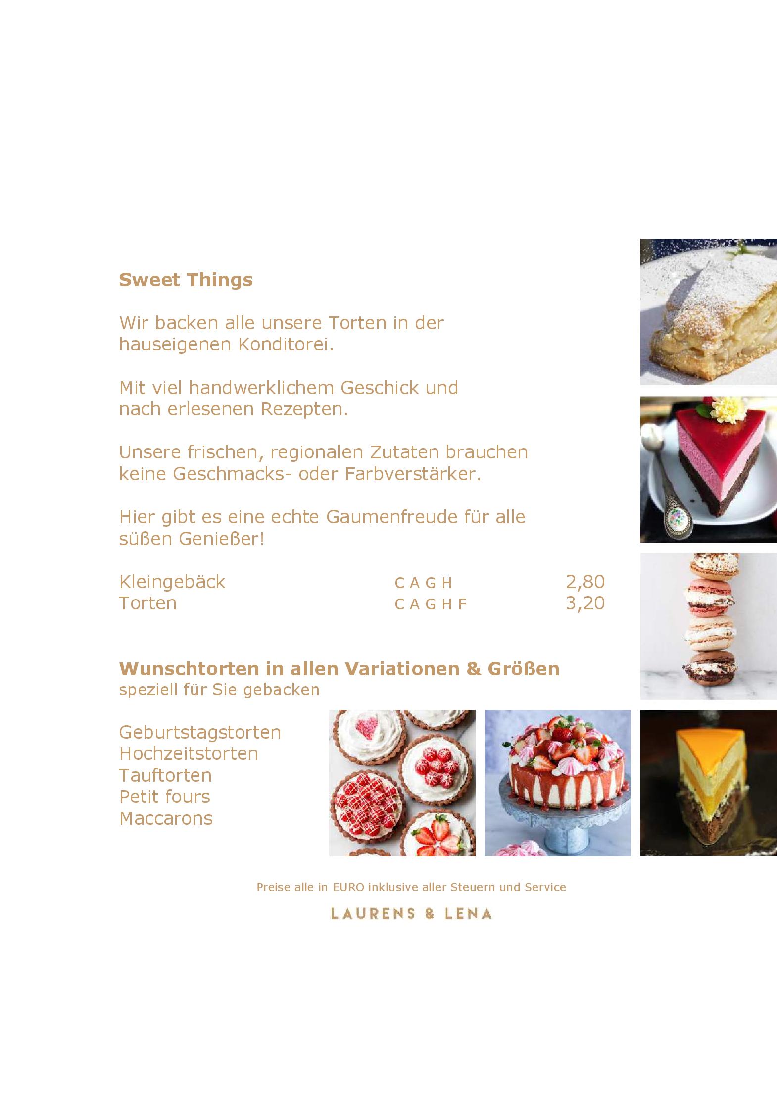 Speisekarte Laurens & Lena in Fieberbrunn, Seite 15