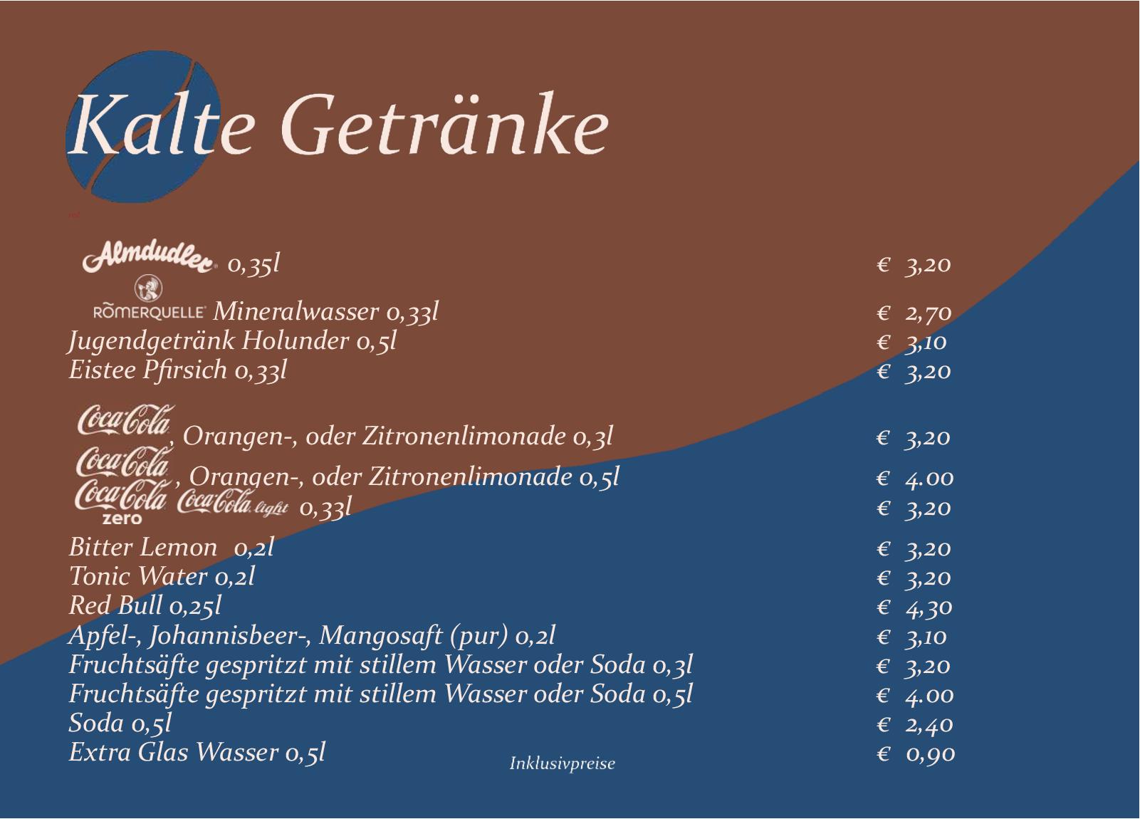 Speisekarte Cafe 172, Neuschäfer John-Patrick in Koessen, Seite 14