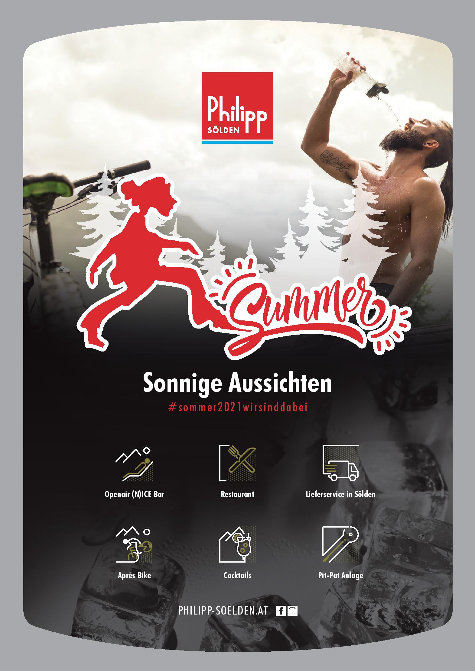 Speisekarte Philipp in Sölden, Seite 1