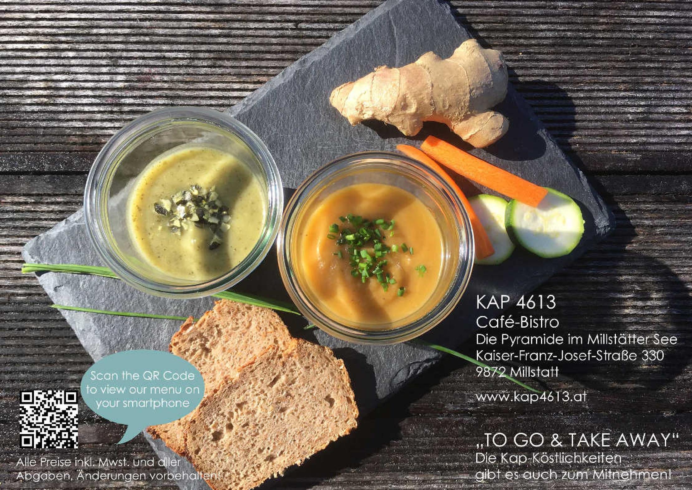 Speisekarte Café-Bistro Kap 4613 in Millstatt, Seite 44