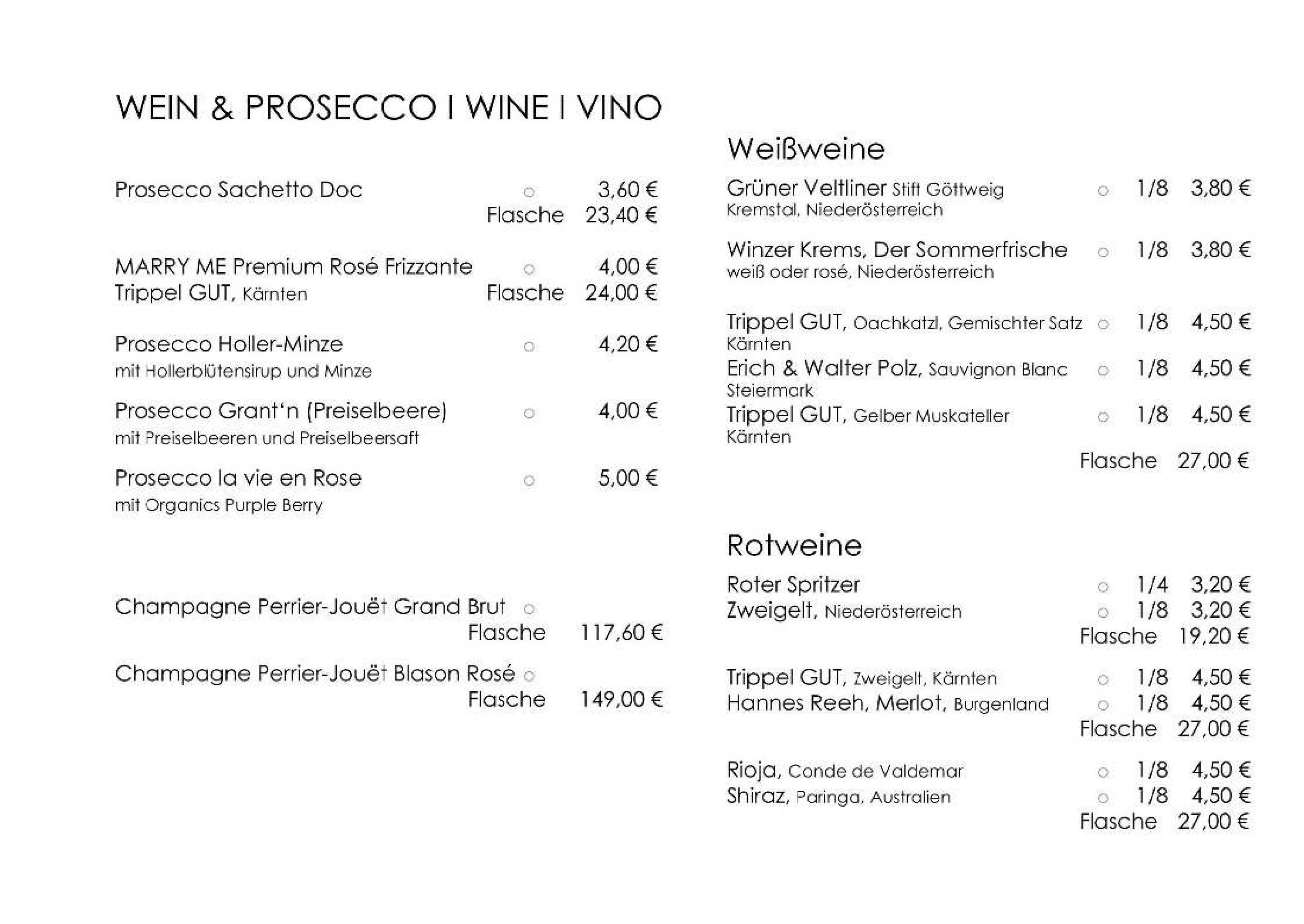 Speisekarte Café-Bistro Kap 4613 in Millstatt, Seite 10
