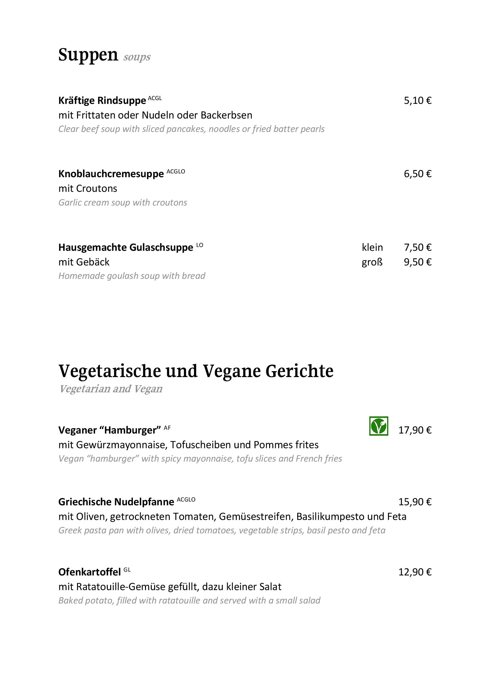 Speisekarte Hotel Heitzmann Steakhouse & Restaurant in Mittersill, Seite 4