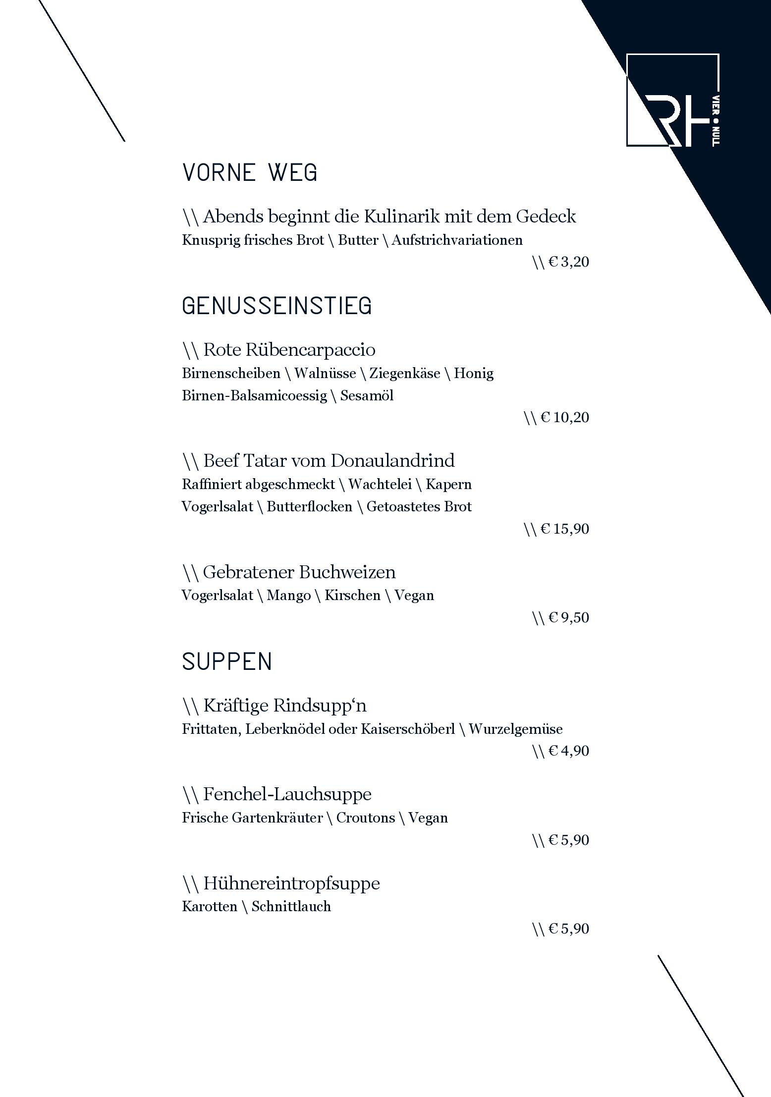 Speisekarte Ramsauhof in Purgstall, Seite 17