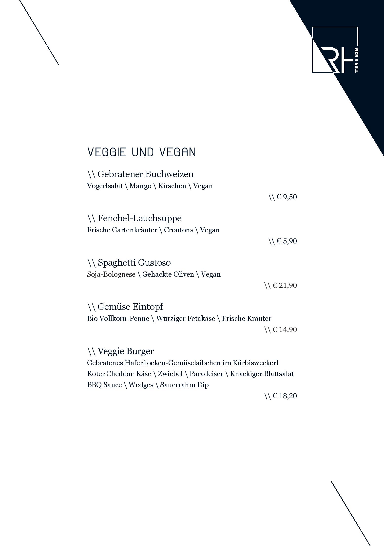 Speisekarte Ramsauhof in Purgstall, Seite 22