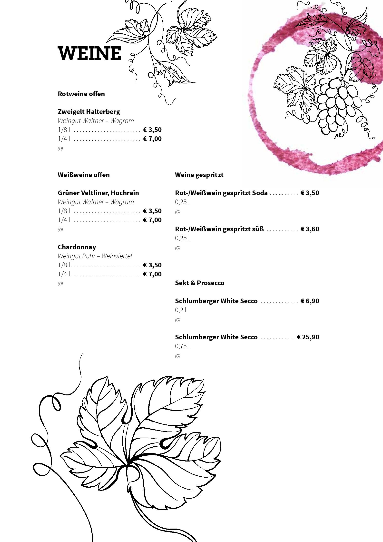 Speisekarte Der Grissemann in Zams, Seite 6