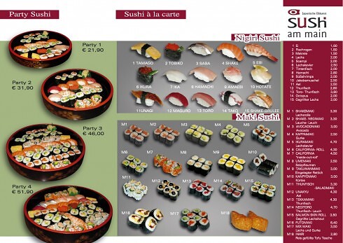 Restaurant Sushi am Main