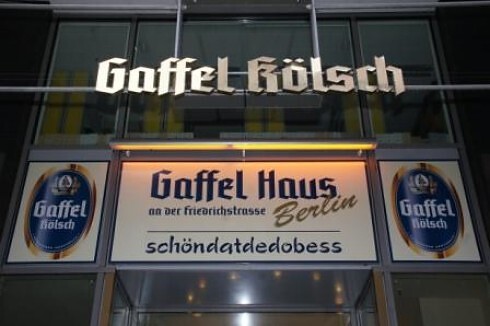 Restaurant Gaffel Haus Berlin an der Friedrichstraße